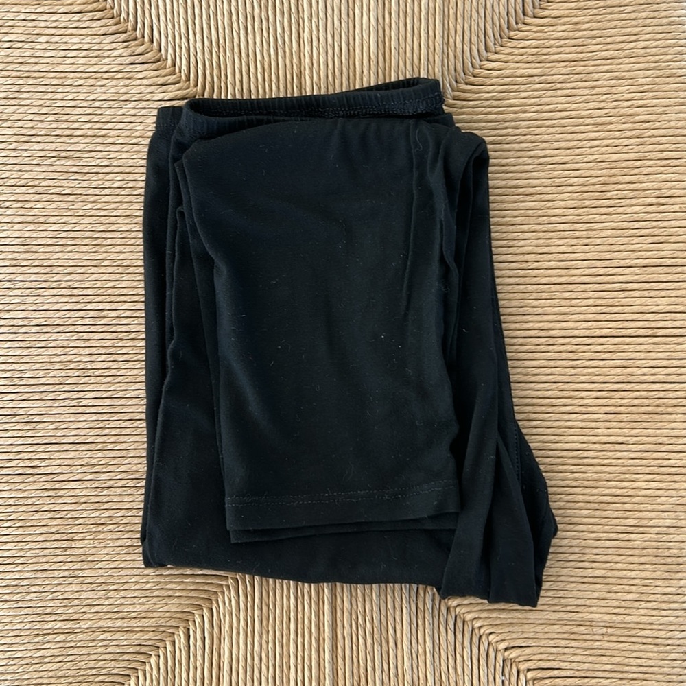 ONLY HEARTS NYC helena stuart black knee length legging size small 94% rayon - Picture 7 of 10